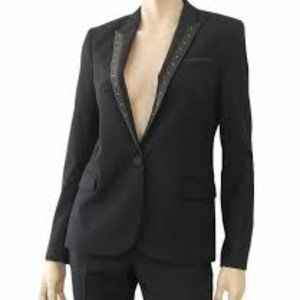 The Kooples Jackets & Coats - Kooples Black Studded Blazer The Kooples Jackets & Coats - Kooples Black Studded Blazer